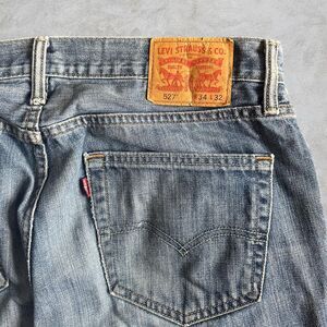 Levi-s Men's Blue and Navy Jeans